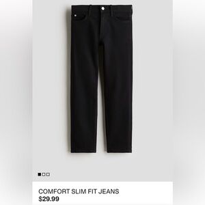 H&M Dark Wash Slim Fit Jeans
